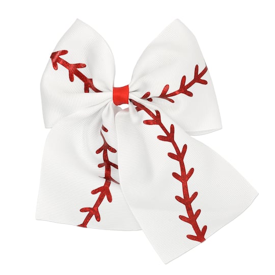 Baseball Bow Clip by Celebrate It™